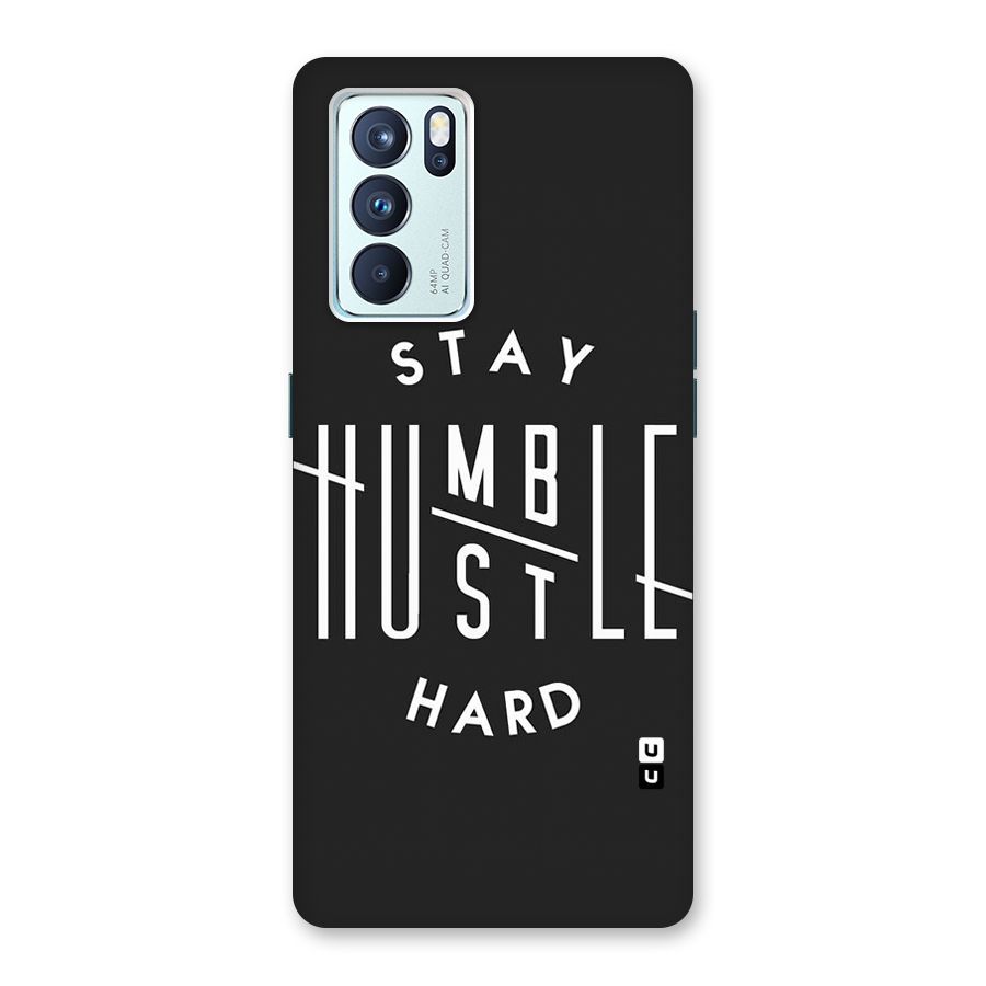 Hustle Hard Back Case for Oppo Reno6 Pro 5G