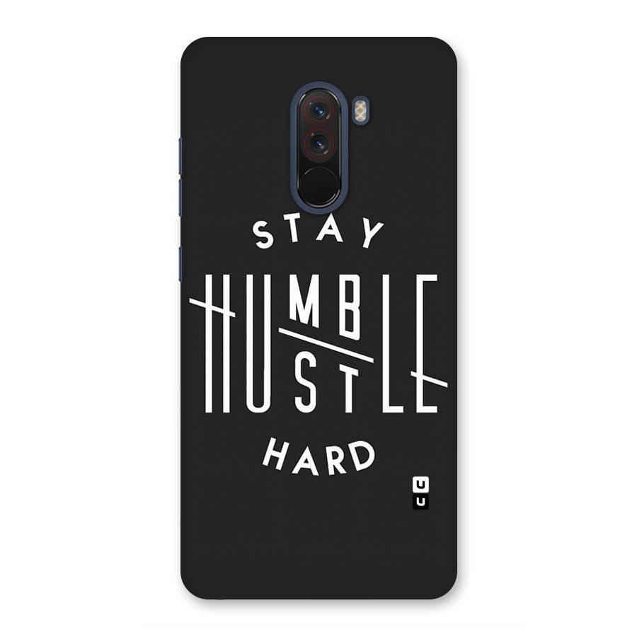 Hustle Hard Back Case for Poco F1