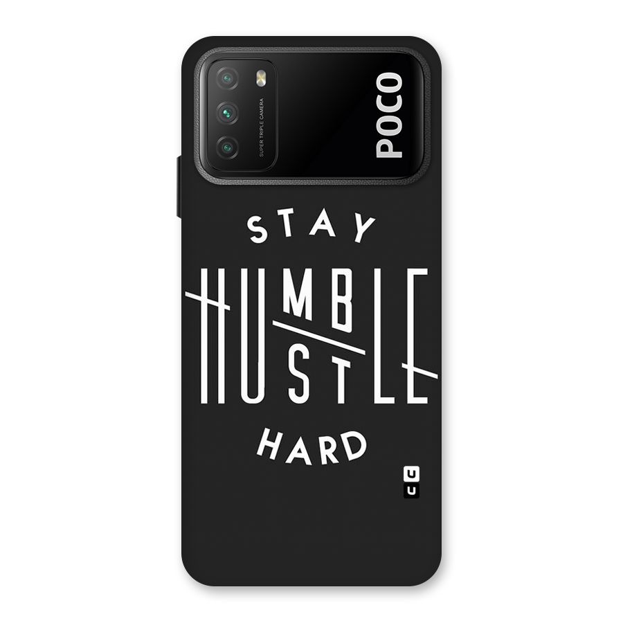 Hustle Hard Back Case for Poco M3