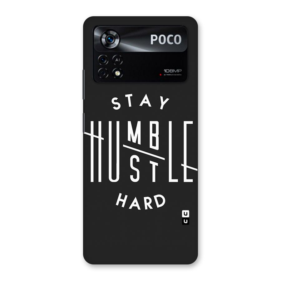 Hustle Hard Back Case for Poco X4 Pro 5G