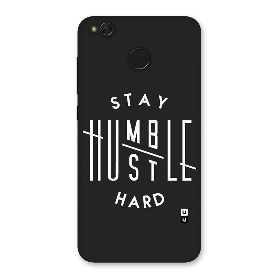 Hustle Hard Back Case for Redmi 4