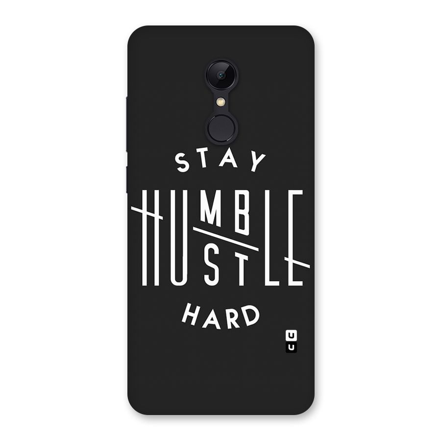 Hustle Hard Back Case for Redmi 5