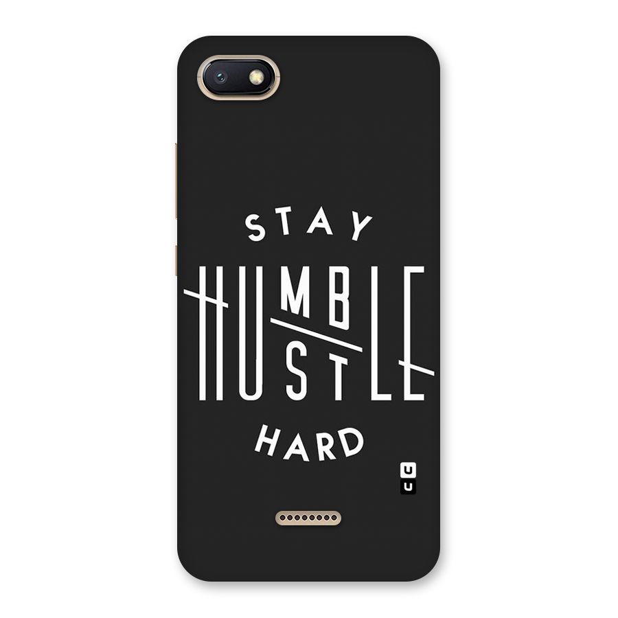Hustle Hard Back Case for Redmi 6A