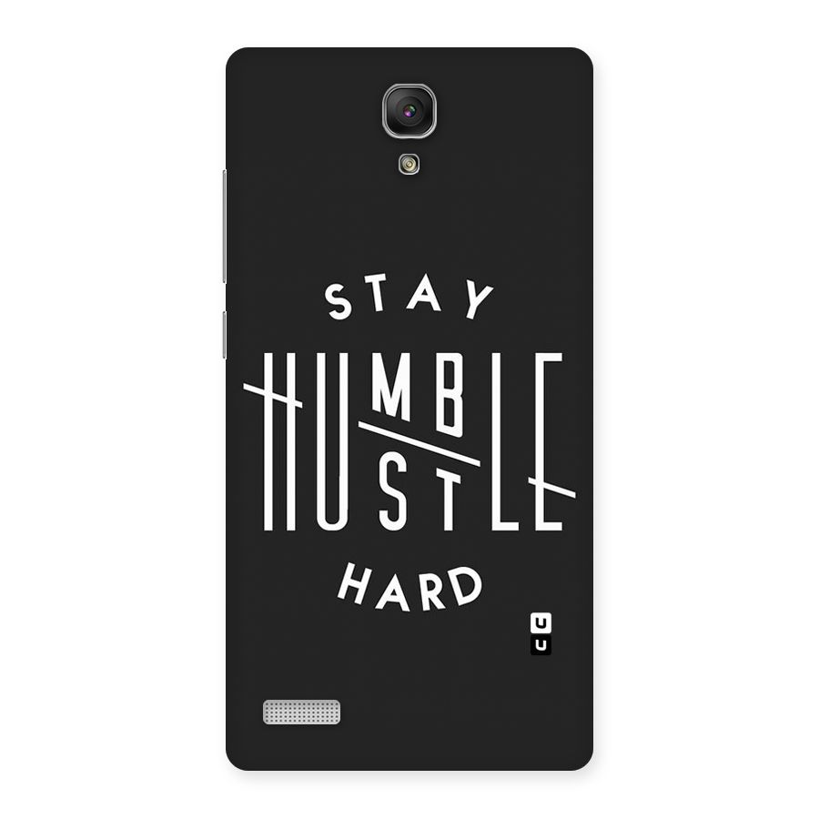 Hustle Hard Back Case for Redmi Note