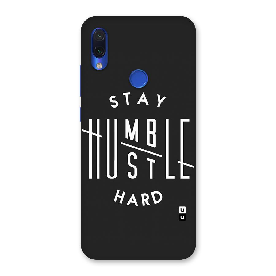 Hustle Hard Back Case for Redmi Note 7