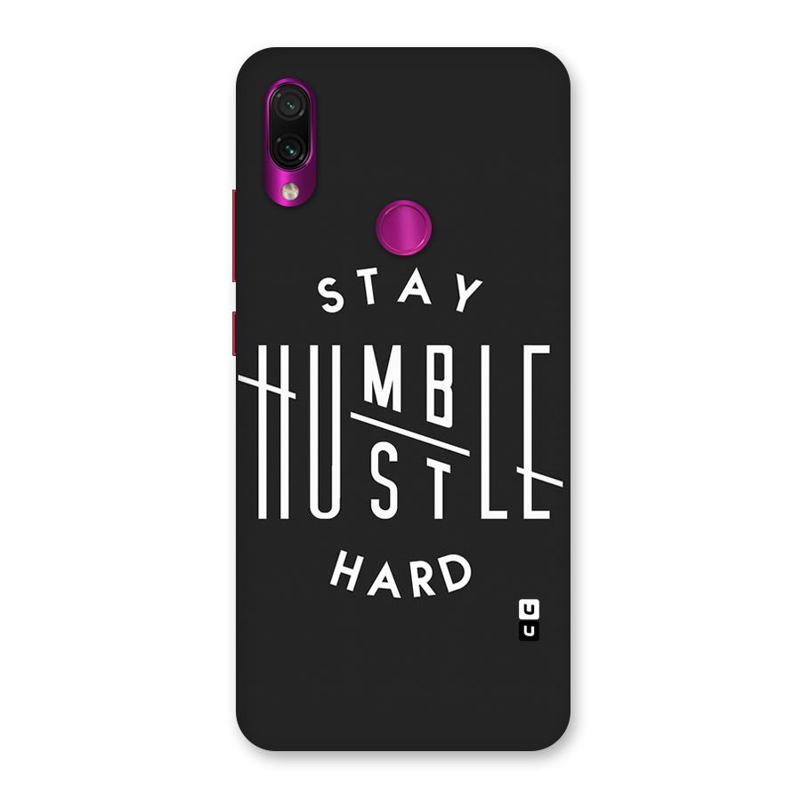 Hustle Hard Back Case for Redmi Note 7 Pro