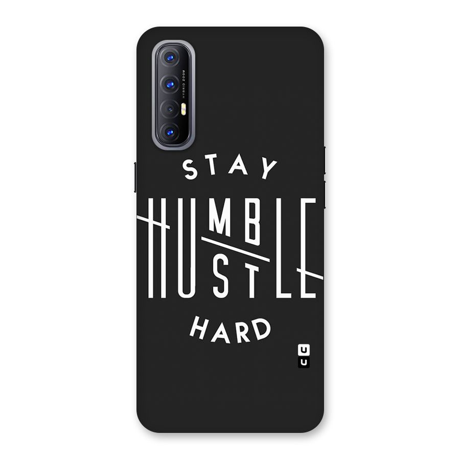 Hustle Hard Back Case for Reno3 Pro