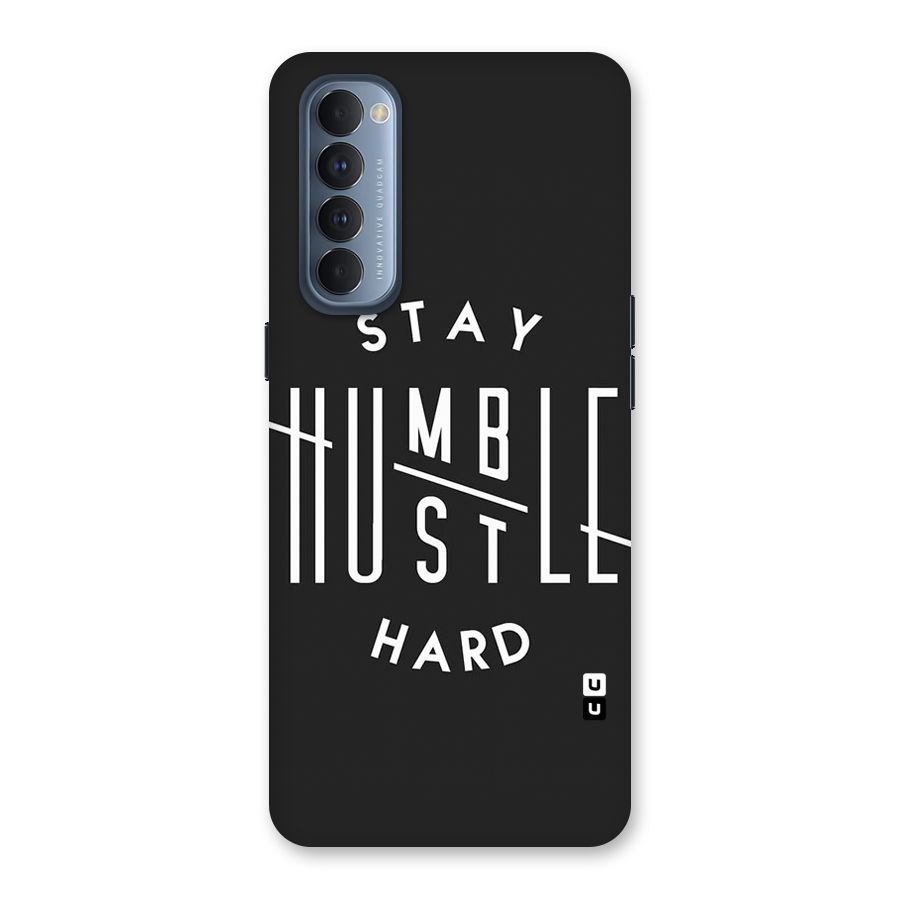 Hustle Hard Back Case for Reno4 Pro