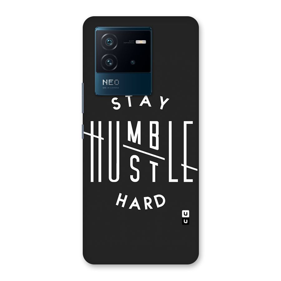 Hustle Hard Back Case for Vivo iQOO Neo 6 5G