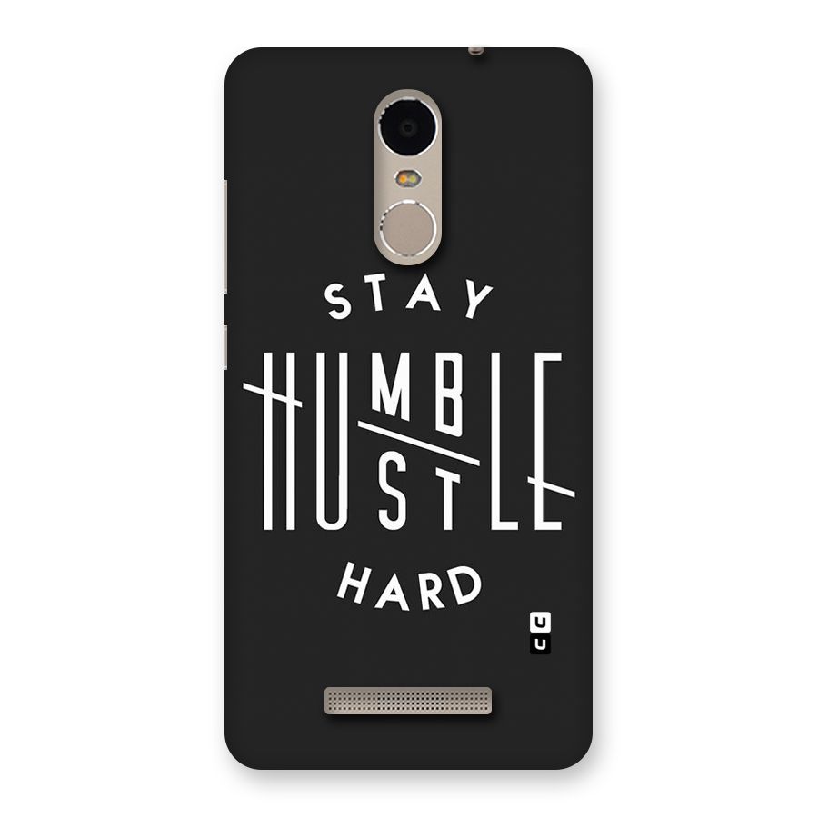 Hustle Hard Back Case for Xiaomi Redmi Note 3
