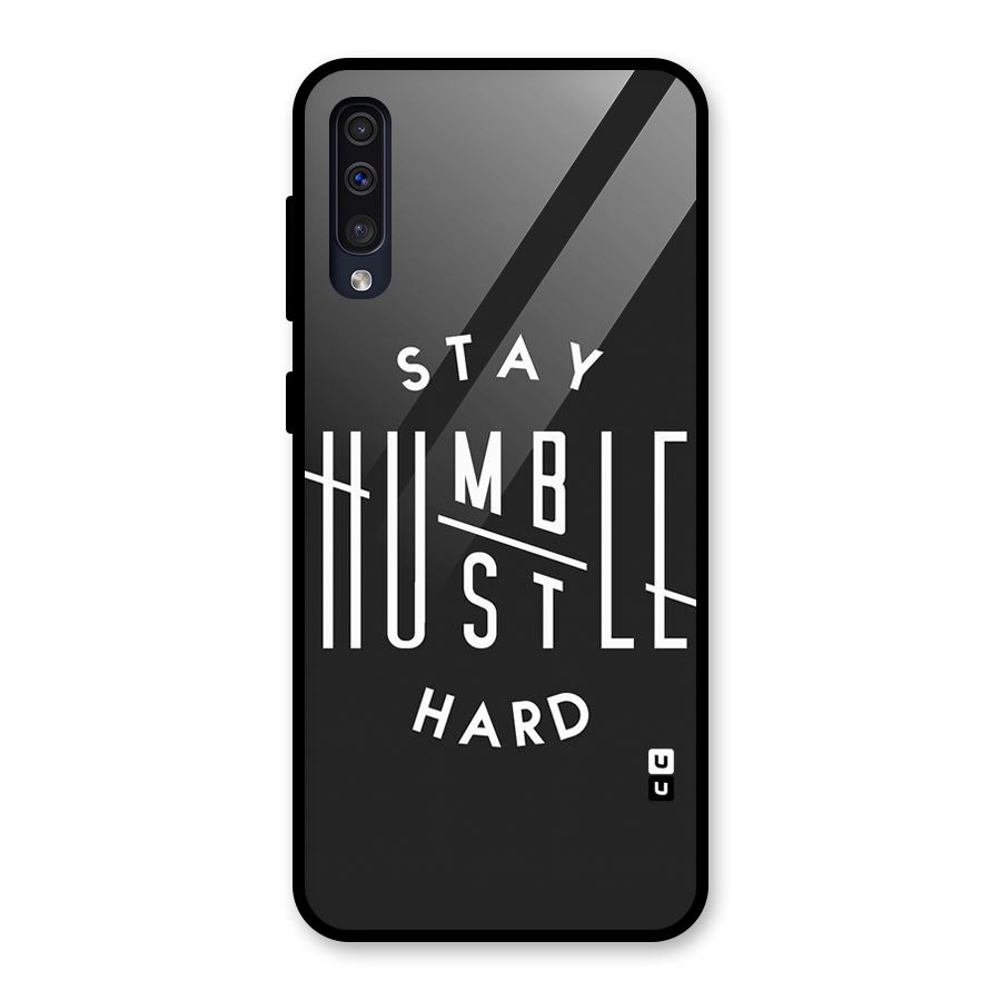 Hustle Hard Glass Back Case for Galaxy A30s