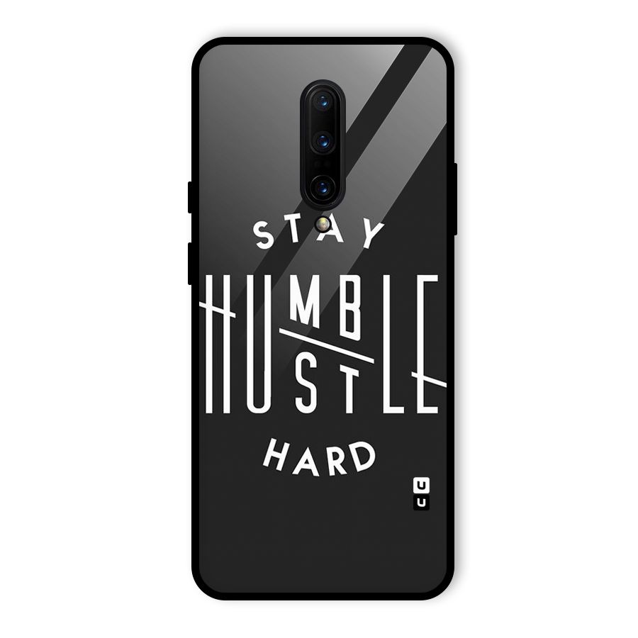 Hustle Hard Glass Back Case for OnePlus 7 Pro
