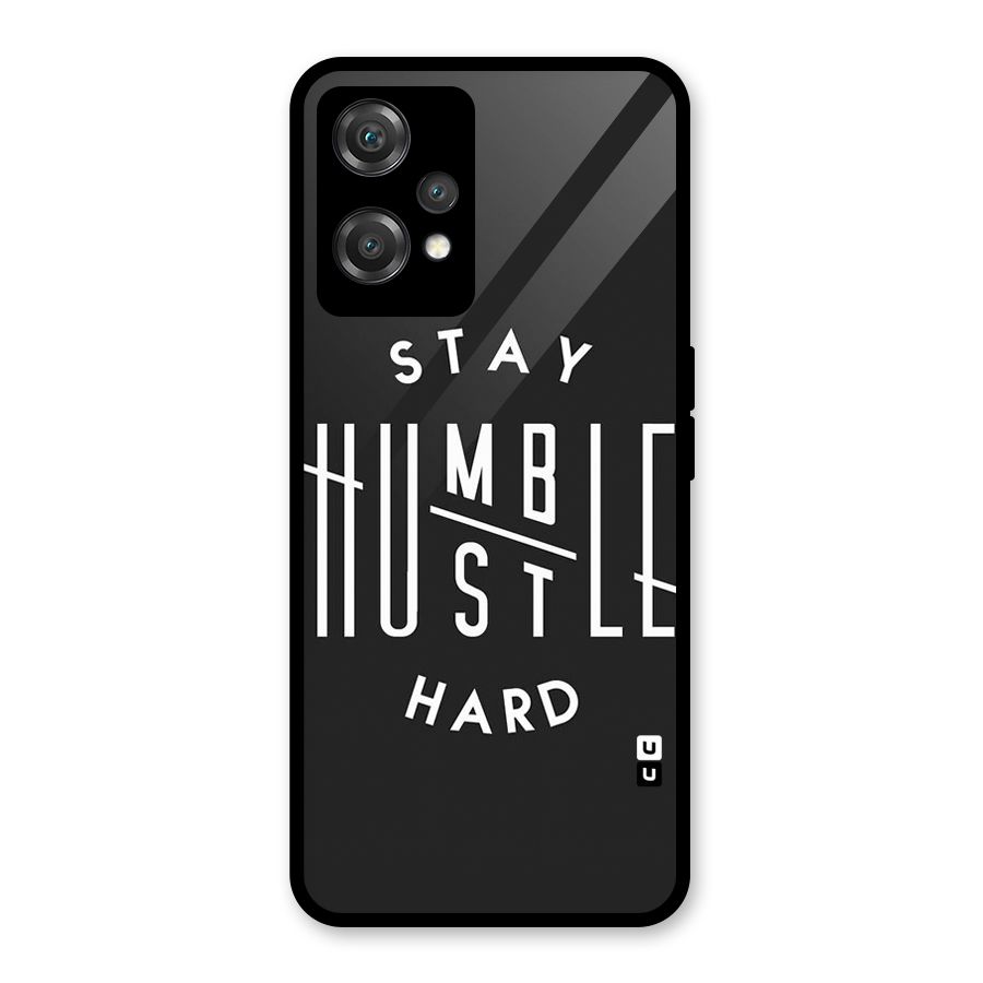Hustle Hard Glass Back Case for OnePlus Nord CE 2 Lite 5G