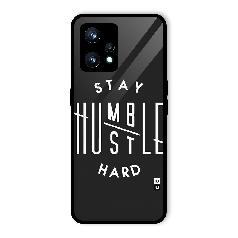 Hustle Hard Glass Back Case for Realme Narzo 50 Pro