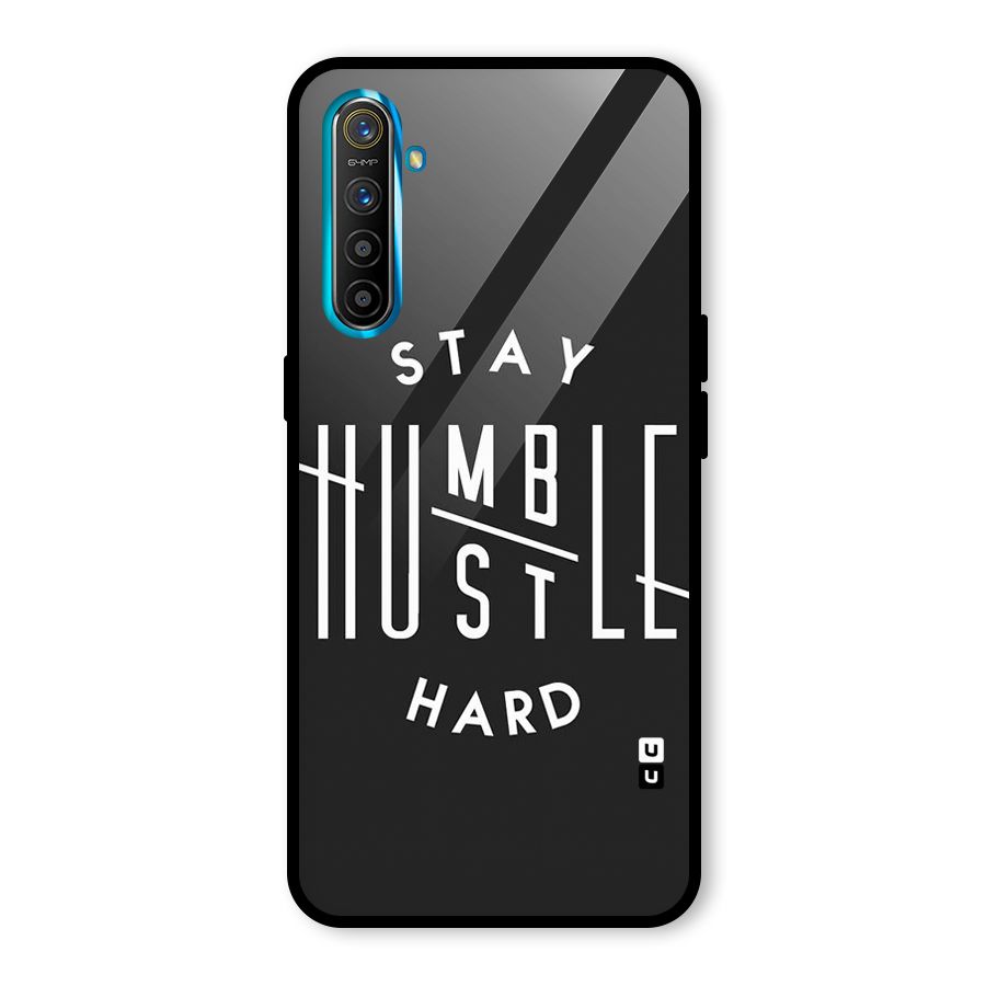 Hustle Hard Glass Back Case for Realme X2