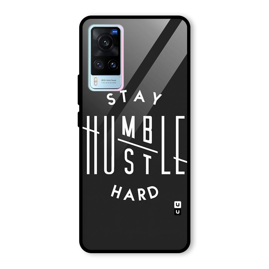 Hustle Hard Glass Back Case for Vivo X60