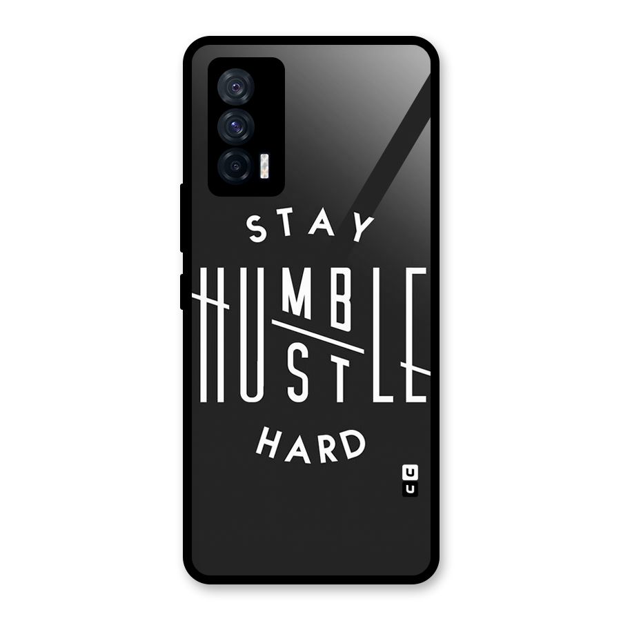 Hustle Hard Glass Back Case for Vivo iQOO 7 5G