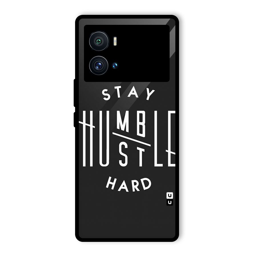 Hustle Hard Glass Back Case for Vivo iQOO 9 Pro