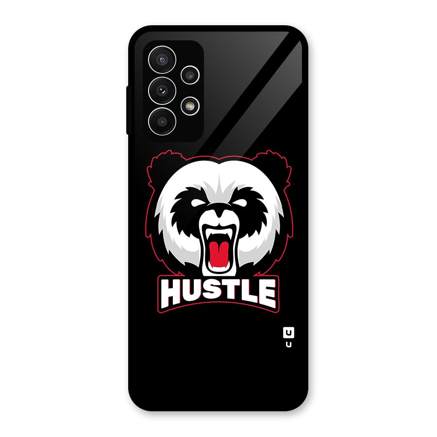 Hustle Panda Glass Back Case for Galaxy A23