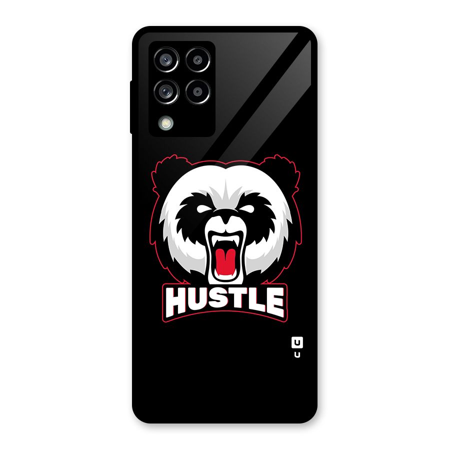 Hustle Panda Glass Back Case for Galaxy M53 5G