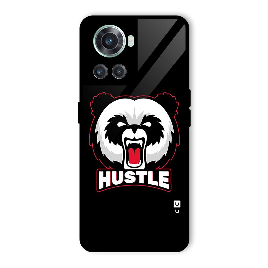 Hustle Panda Glass Back Case for OnePlus 10R