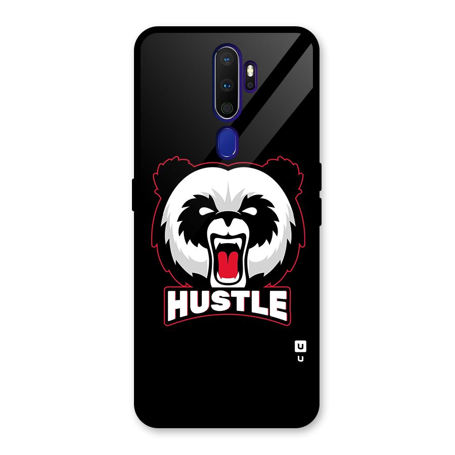 Hustle Panda Glass Back Case for Oppo A9 (2020)