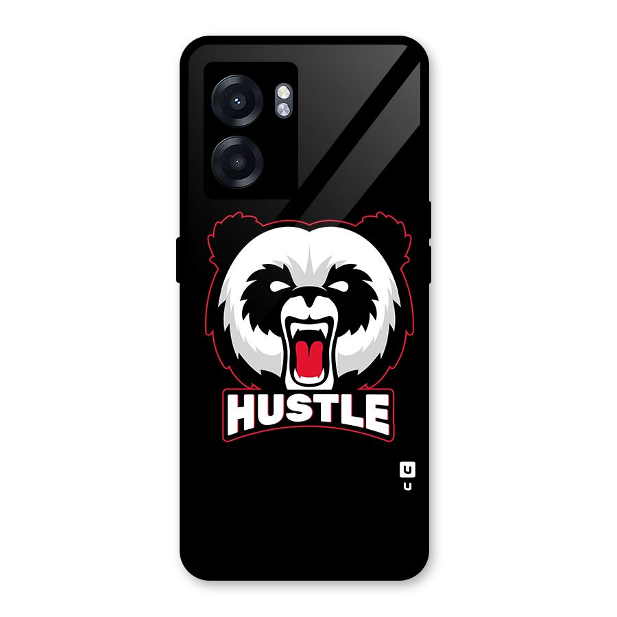 Hustle Panda Glass Back Case for Oppo K10 (5G)