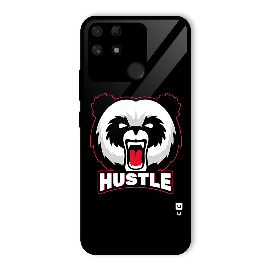 Hustle Panda Glass Back Case for Realme Narzo 50A