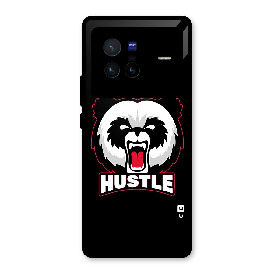 Hustle Panda Glass Back Case for Vivo X80
