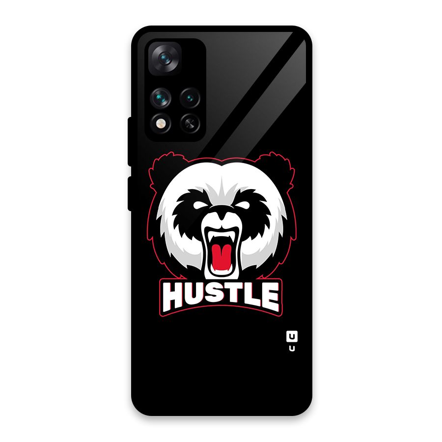 Hustle Panda Glass Back Case for Xiaomi 11i HyperCharge 5G