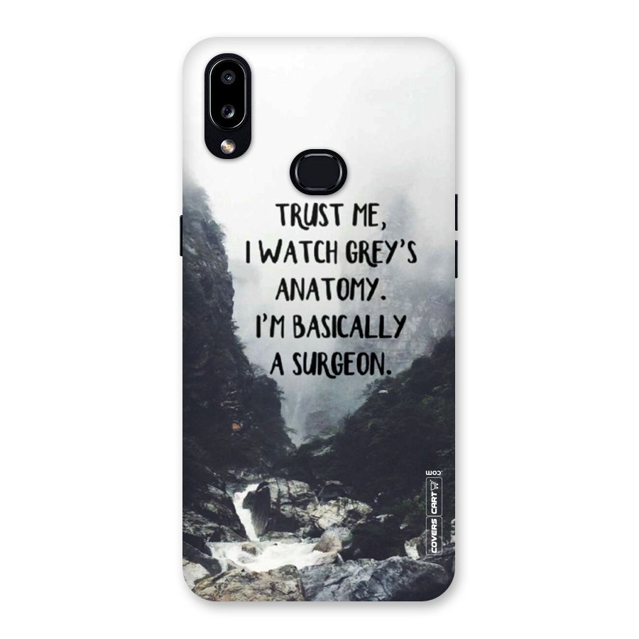 I Am A Surgeon Back Case for Galaxy A10s