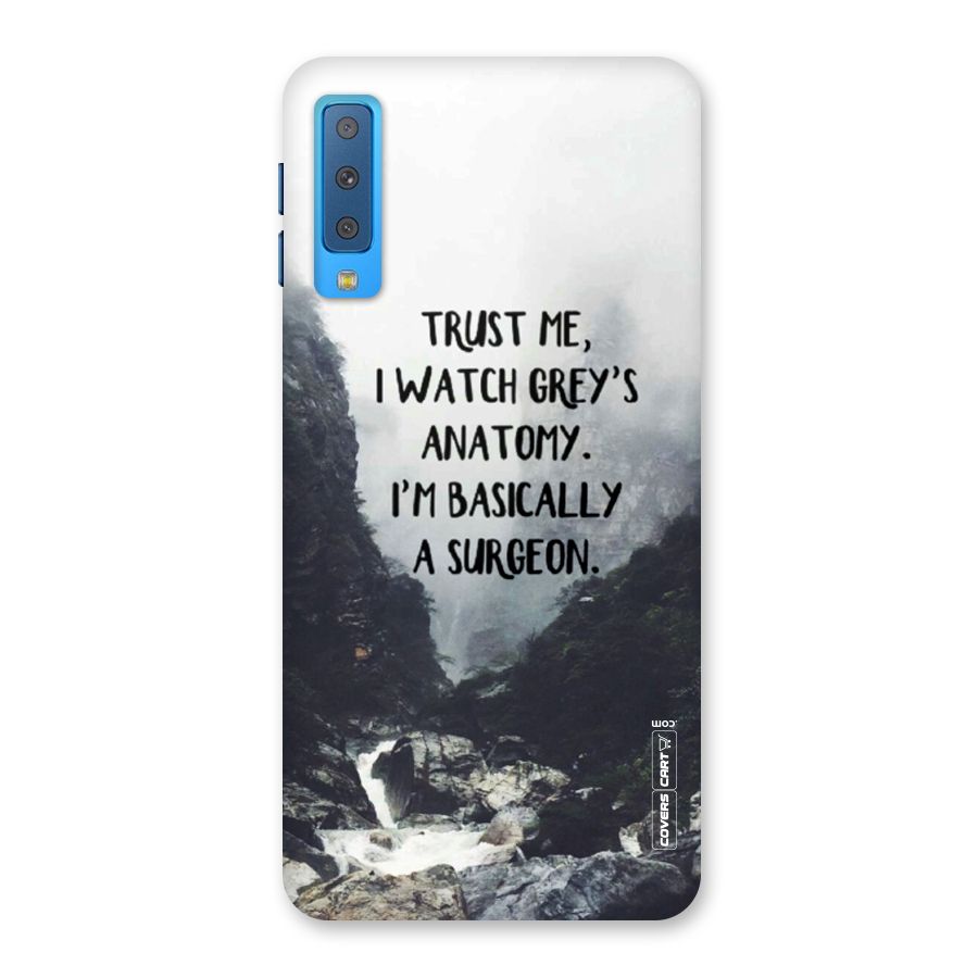 I Am A Surgeon Back Case for Galaxy A7 (2018)