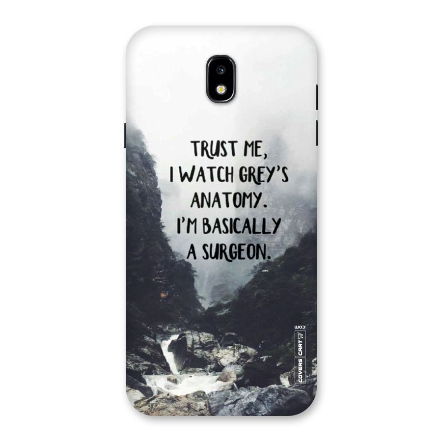 I Am A Surgeon Back Case for Galaxy J7 Pro
