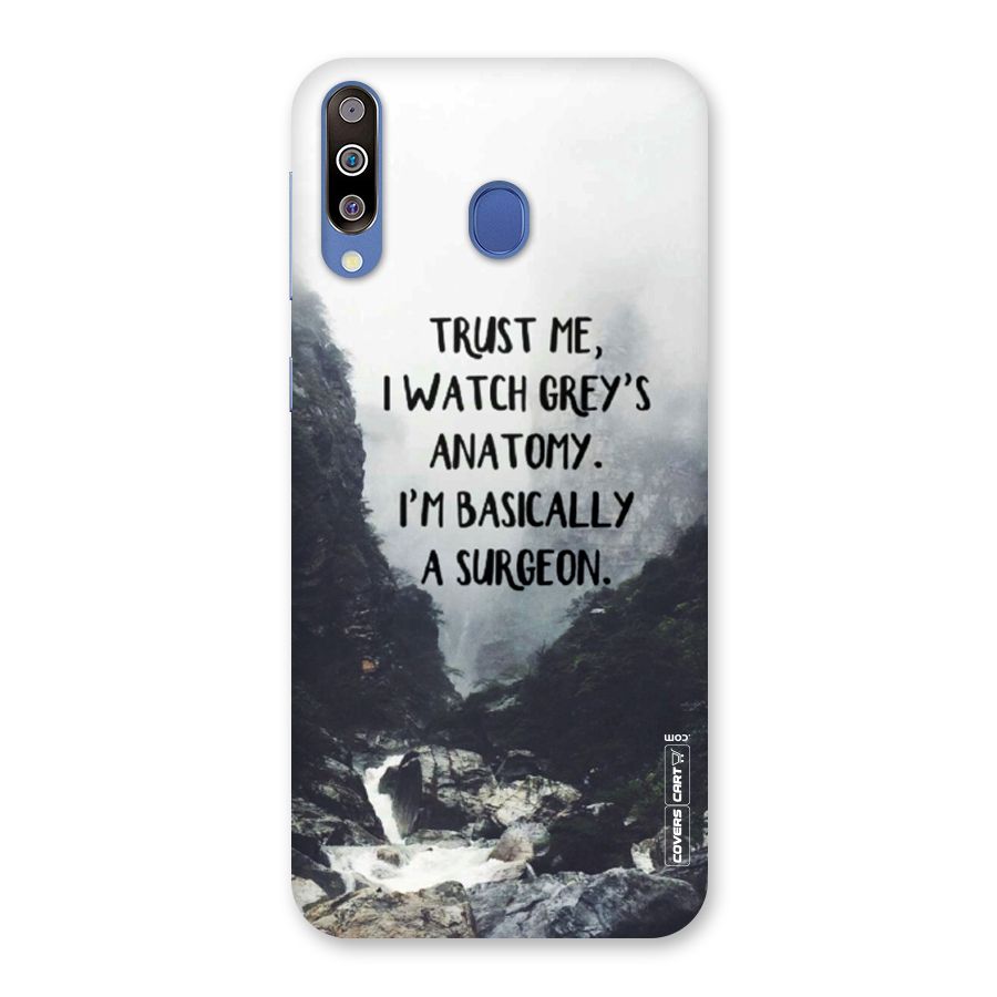 I Am A Surgeon Back Case for Galaxy M30