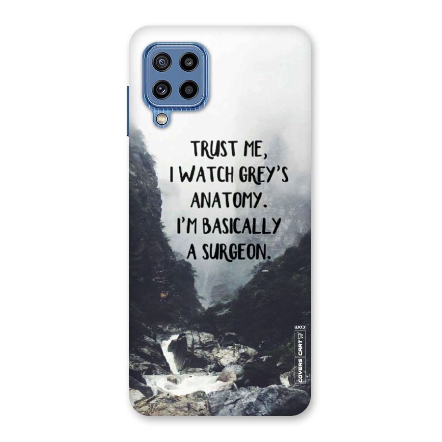 I Am A Surgeon Back Case for Galaxy M32