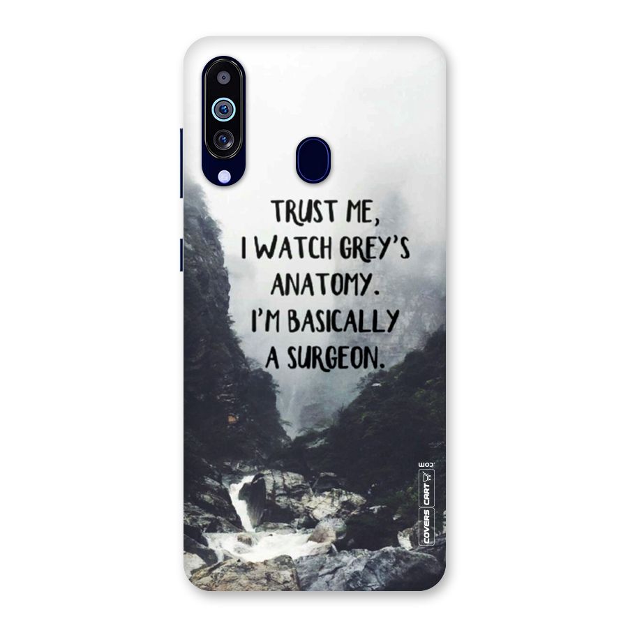 I Am A Surgeon Back Case for Galaxy M40