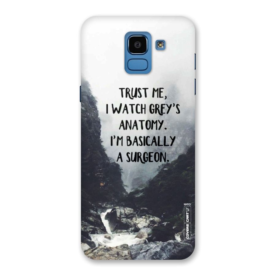 I Am A Surgeon Back Case for Galaxy On6