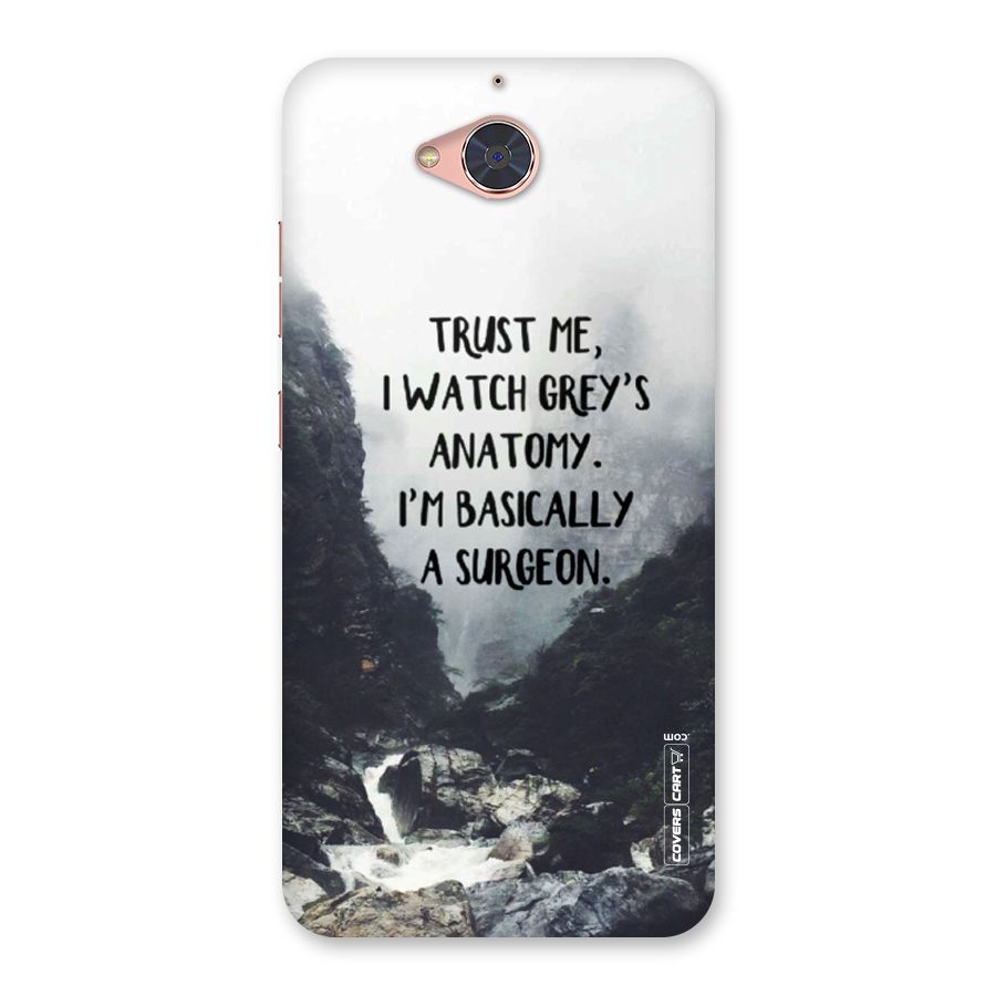 I Am A Surgeon Back Case for Gionee S6 Pro