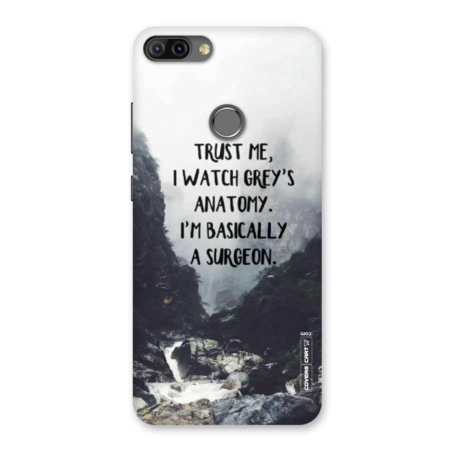 I Am A Surgeon Back Case for Infinix Hot 6 Pro