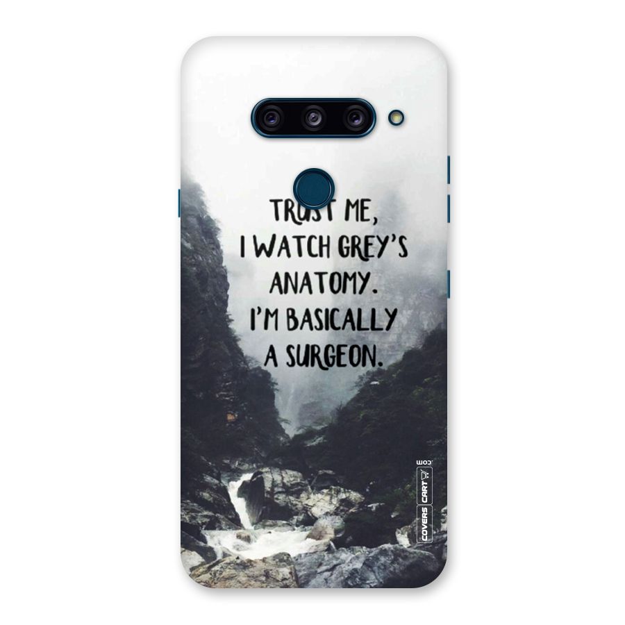 I Am A Surgeon Back Case for LG  V40 ThinQ