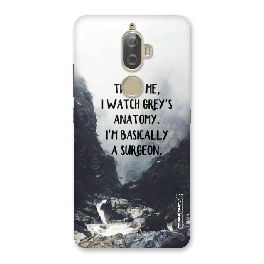 I Am A Surgeon Back Case for Lenovo K8 Plus
