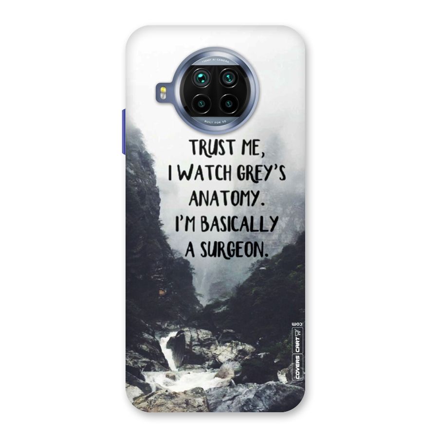 I Am A Surgeon Back Case for Mi 10i