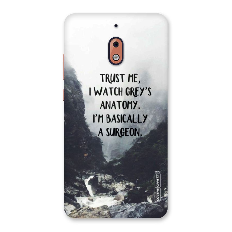 I Am A Surgeon Back Case for Nokia 2.1