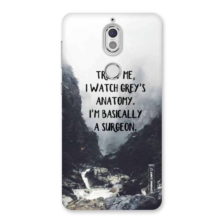 I Am A Surgeon Back Case for Nokia 7