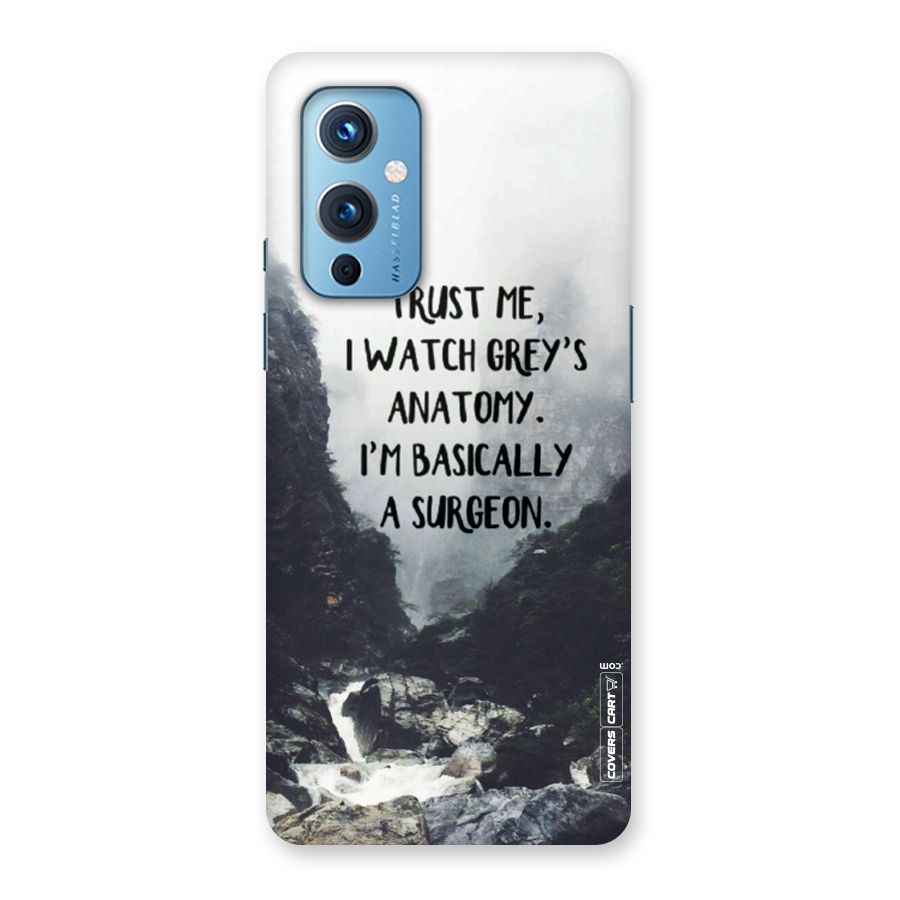 I Am A Surgeon Back Case for OnePlus 9