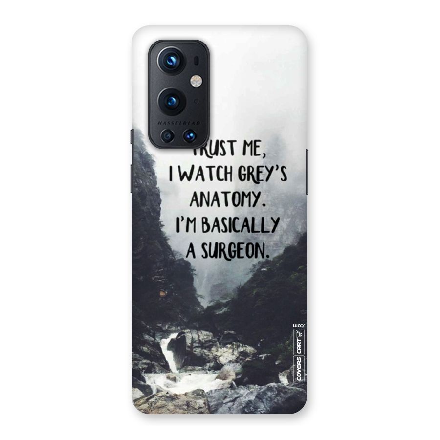 I Am A Surgeon Back Case for OnePlus 9 Pro