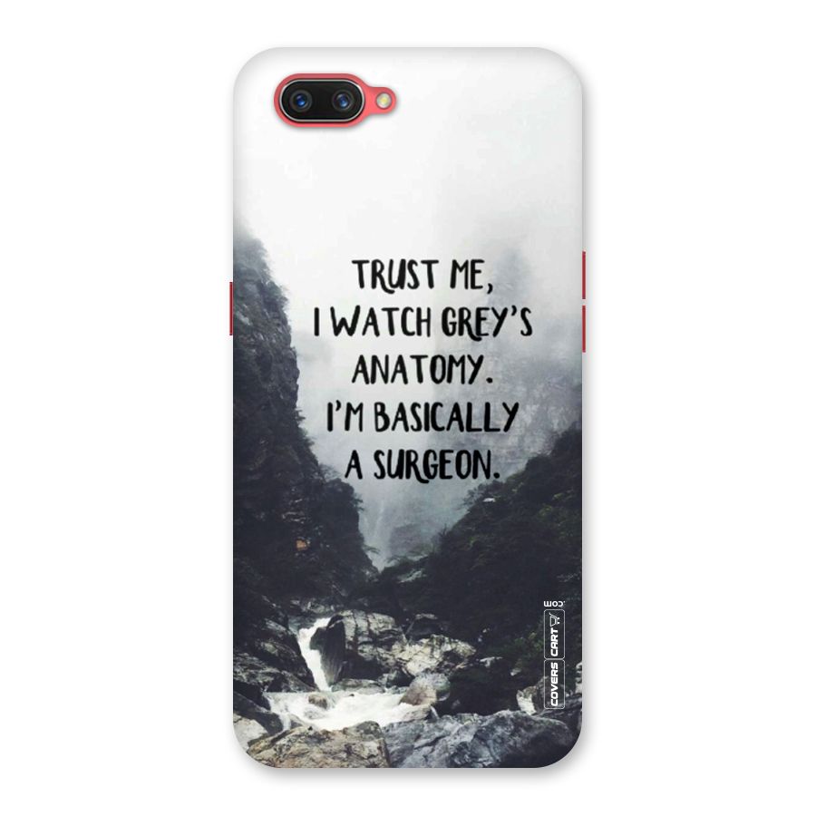 I Am A Surgeon Back Case for Oppo A3s