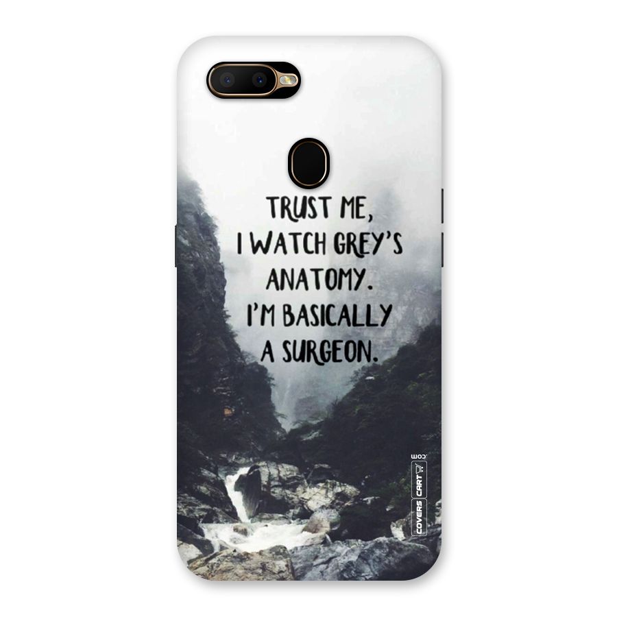 I Am A Surgeon Back Case for Oppo A5s