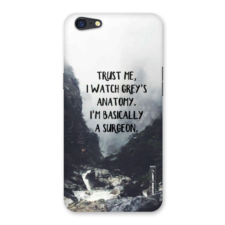 I Am A Surgeon Back Case for Oppo A71