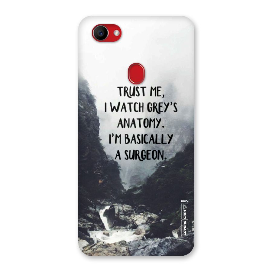 I Am A Surgeon Back Case for Oppo F7